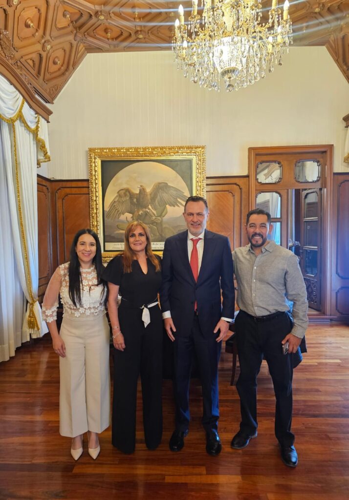 Reunión del Observatorio de Seguridad Ciudadana con el Gobernador de Queretaro, Mauricio Kuri González