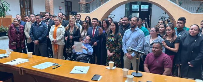 Firma de convenio con COSCEMEX