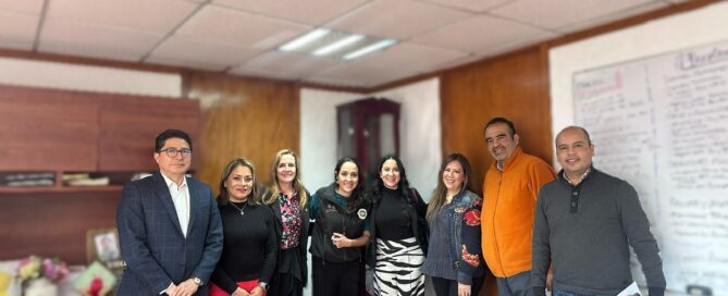 Integrantes del Observatorio de Seguridad Ciudadana durante acto institucional y reunión de trabajo en febrero 2026.